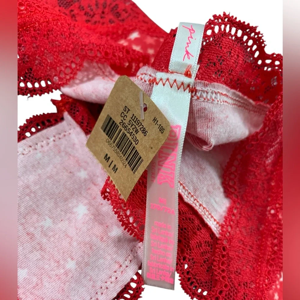 -NWT-VS PINK Cheekster Panties Undergarment Size M